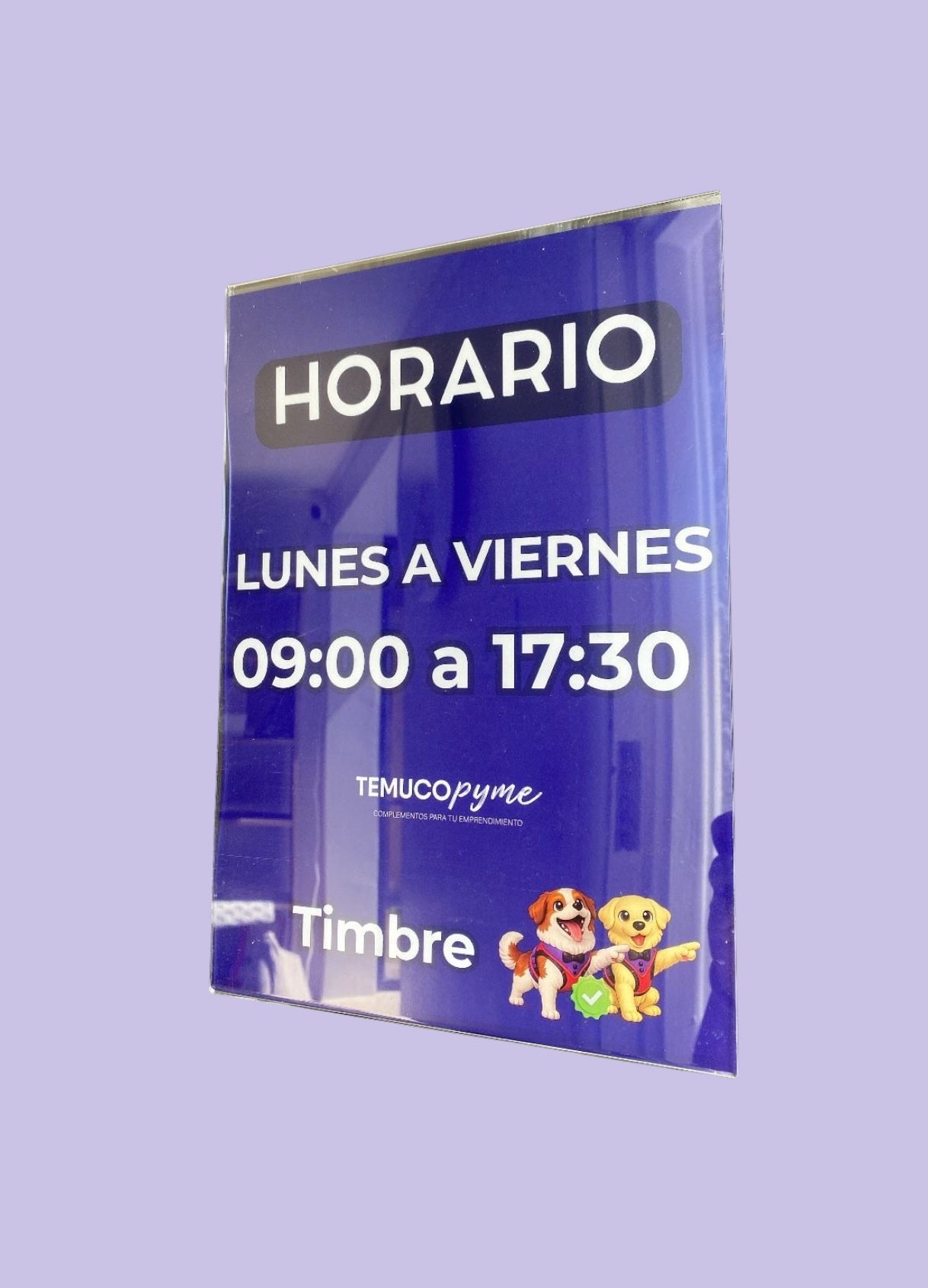 A4 (21x29,7cm) para Pared